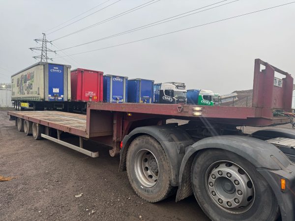 2008 Wilson Machinery Carrier Stepframe Trailer - Image 2