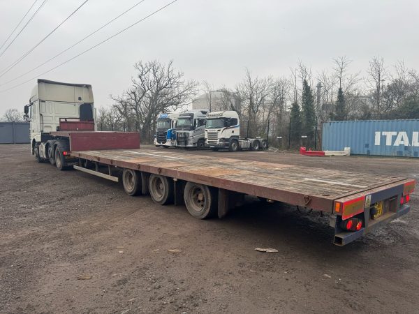2008 Wilson Machinery Carrier Stepframe Trailer