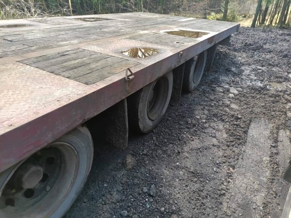 2008 Wilson Machinery Carrier Stepframe Trailer - Image 7
